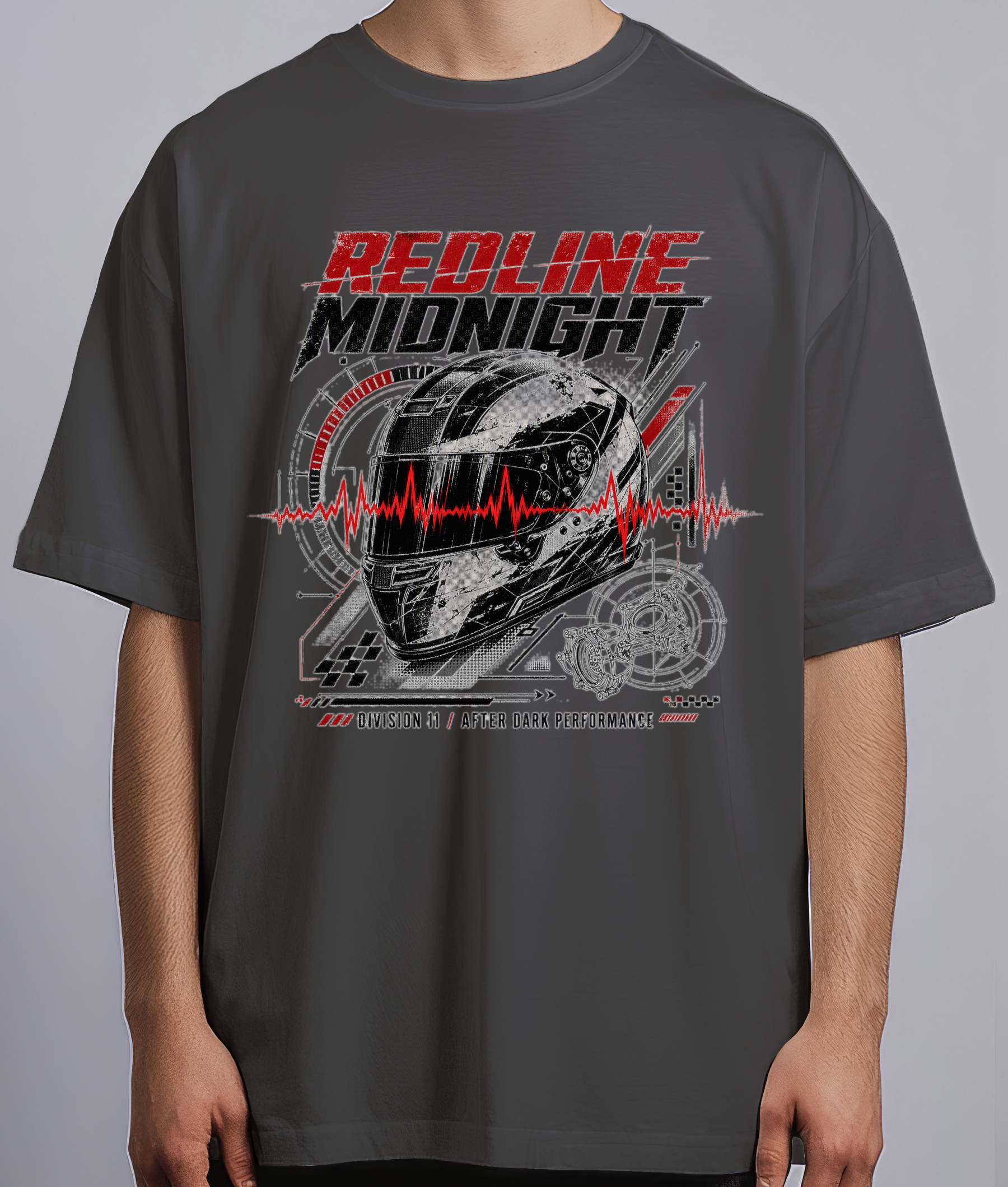 Redline Midnight — black front