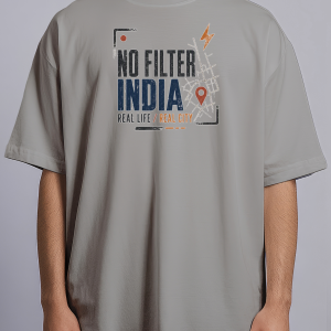 No Filter India — Gray male front